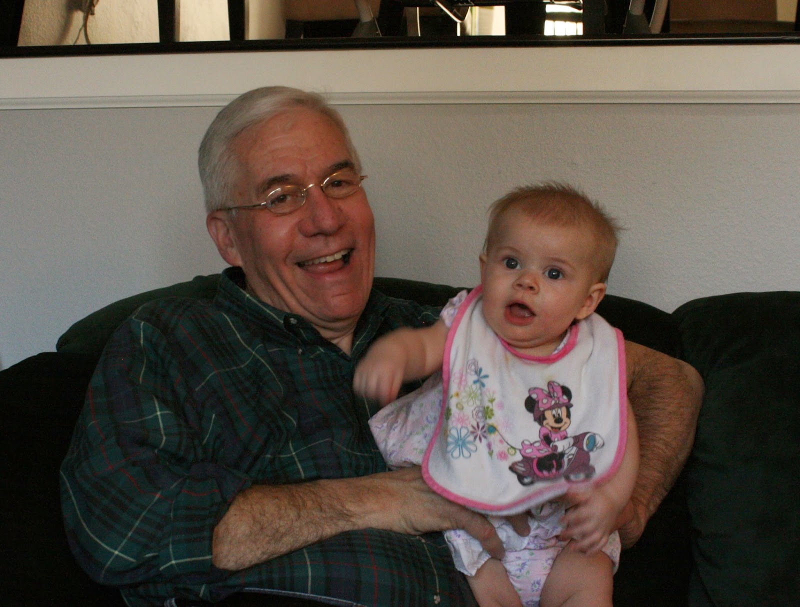 Pictures of Zoe: Grandma and Grandpa came to visit!