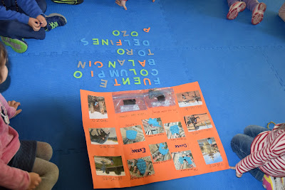 RE-CREANDO MI AULA : APRENDEMOS TOCANDO LAS LETRAS