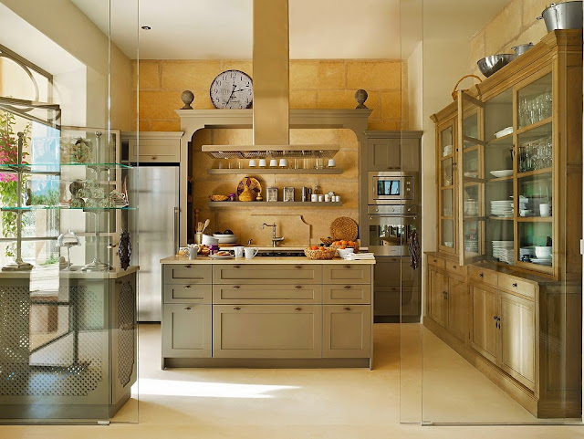Lovely Deco: Une superbe cuisine vitrée