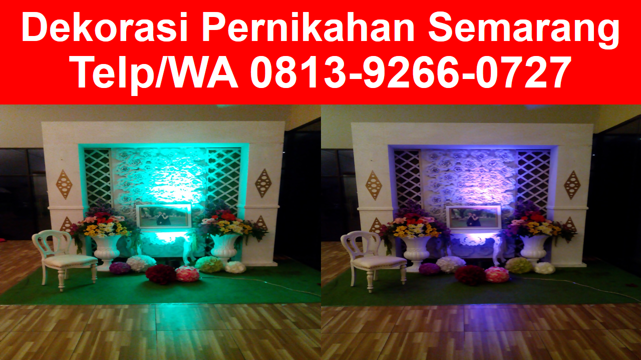 0813 9266 0727 TSEL Vendor Wedding Decoration Semarang 