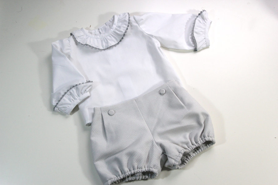 DIY Costura Blusa para bebé (patrón o moldes gratis)