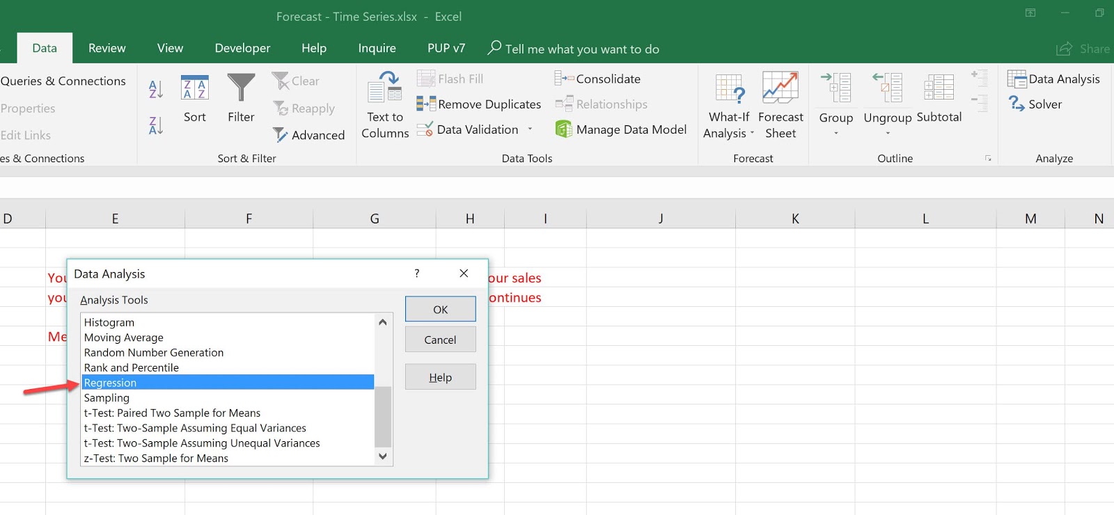 Sales Forecasting Tools In Microsoft Excel - UrBizEdge Limited
