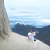 Albanian violinist Olen Cesari a stunning performance on Christ statue of Rio De Janeiro