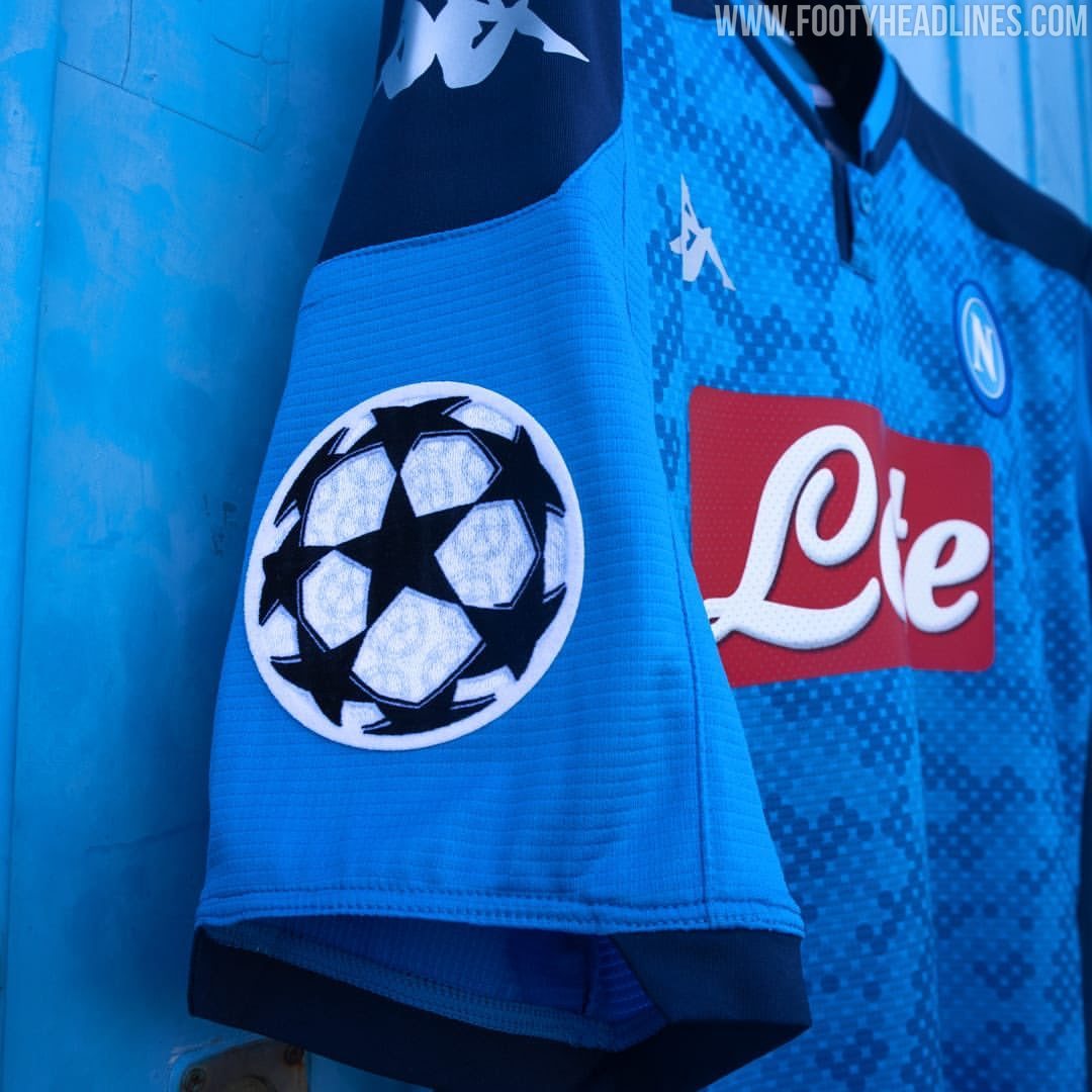 Kappa Napoli 19-20 Champions League Home & Third Kits Revealed - Footy ...