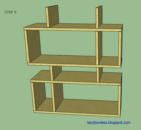 Lazy Liz on Less Simple Modern Shelf