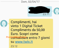 Vinci anche tu con Twix 2 buoni Ticketone da 25 euro ! Logo Vinci anche tu con Twix 2 buoni Ticketone da 25 euro !
