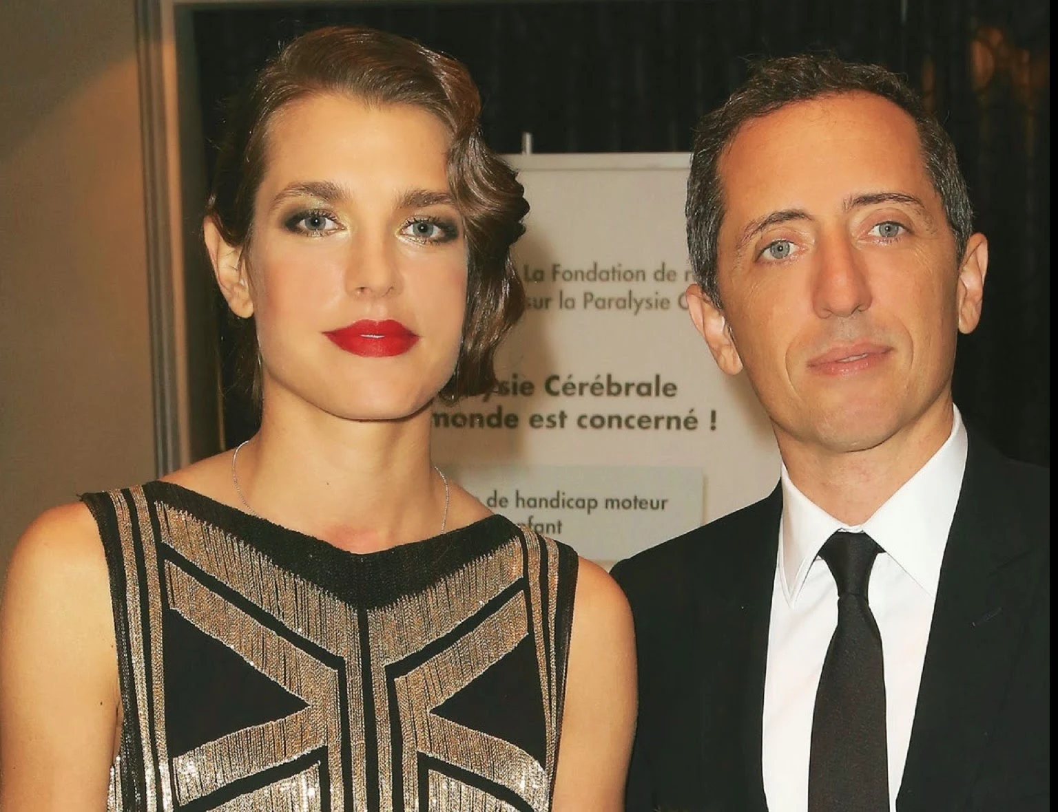 Andrea Casiraghi attended the annual party of the Foundation Motrice