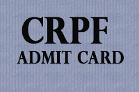 CRPF CRPF Admit card 2016 @crpfindia.com