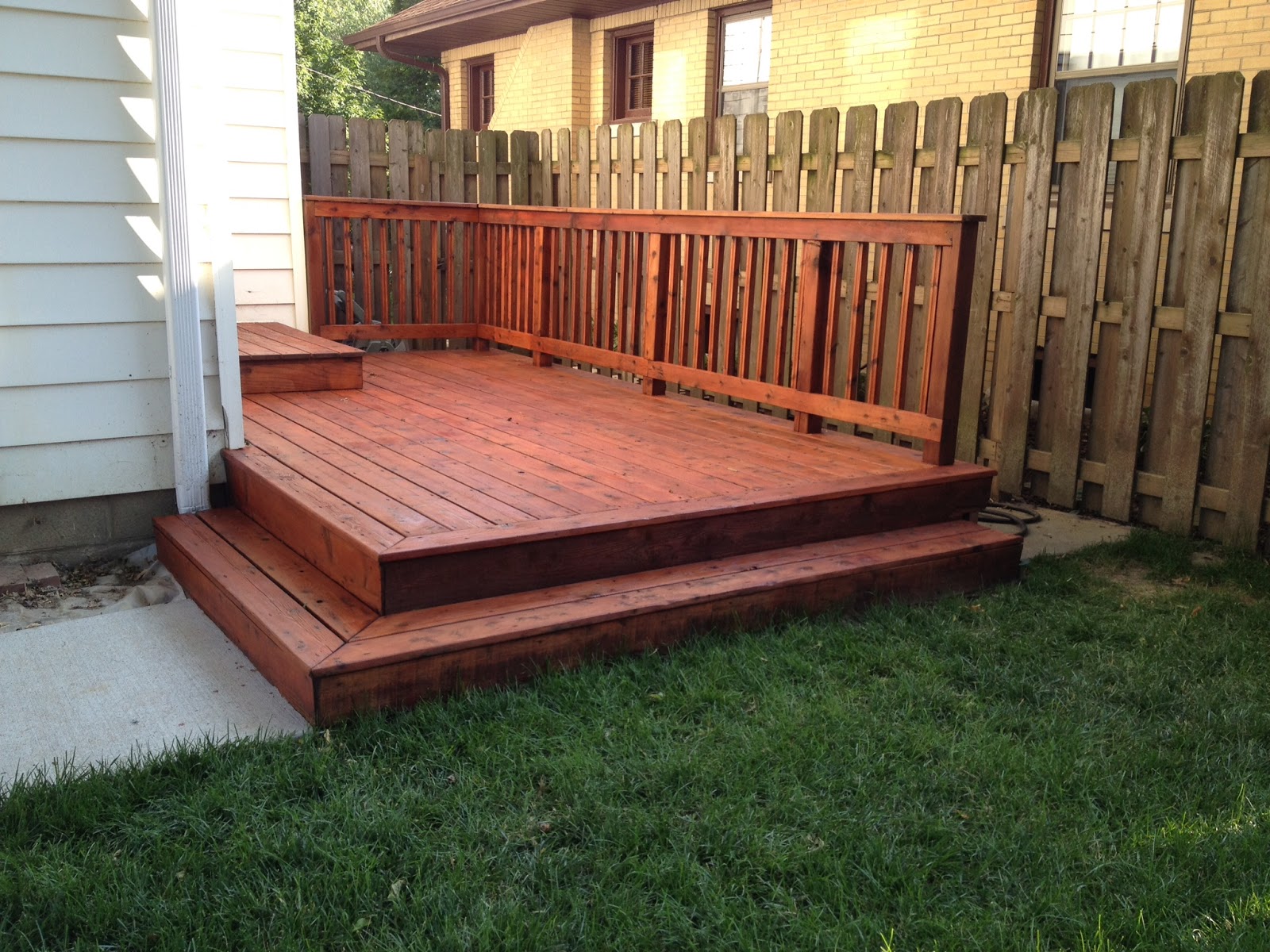 Charlie and his human A Do It Yourself Deck and Fence Refinishing Project