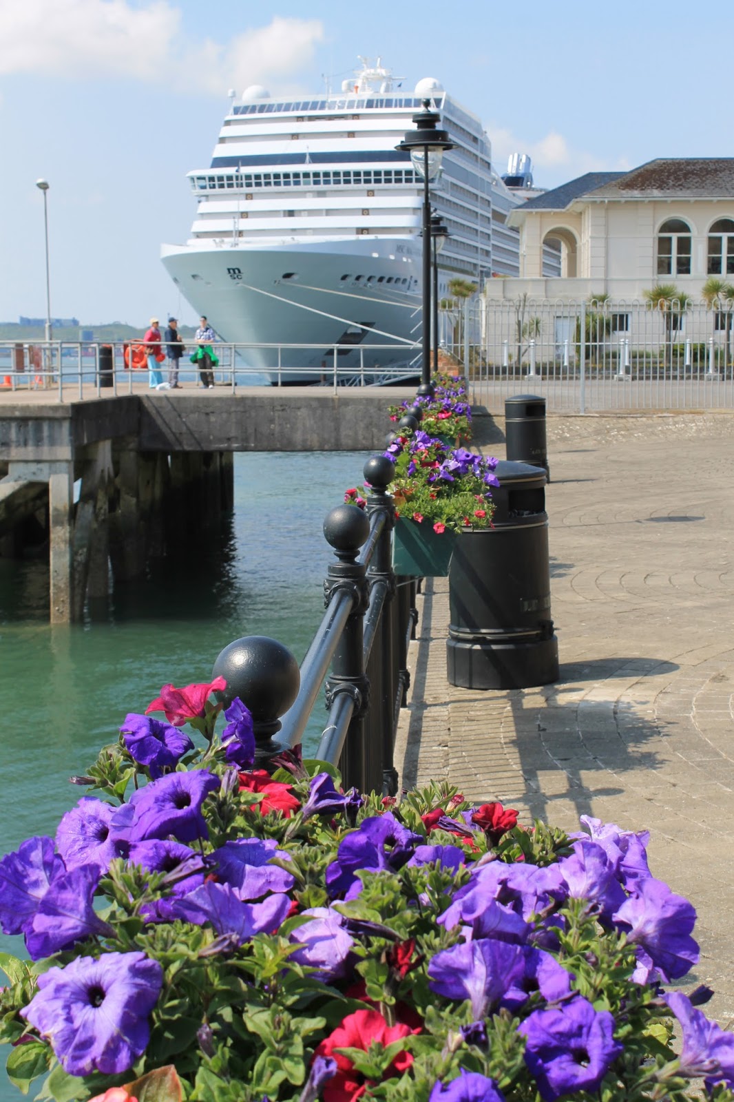 The Commodore Hotel Liners in August....