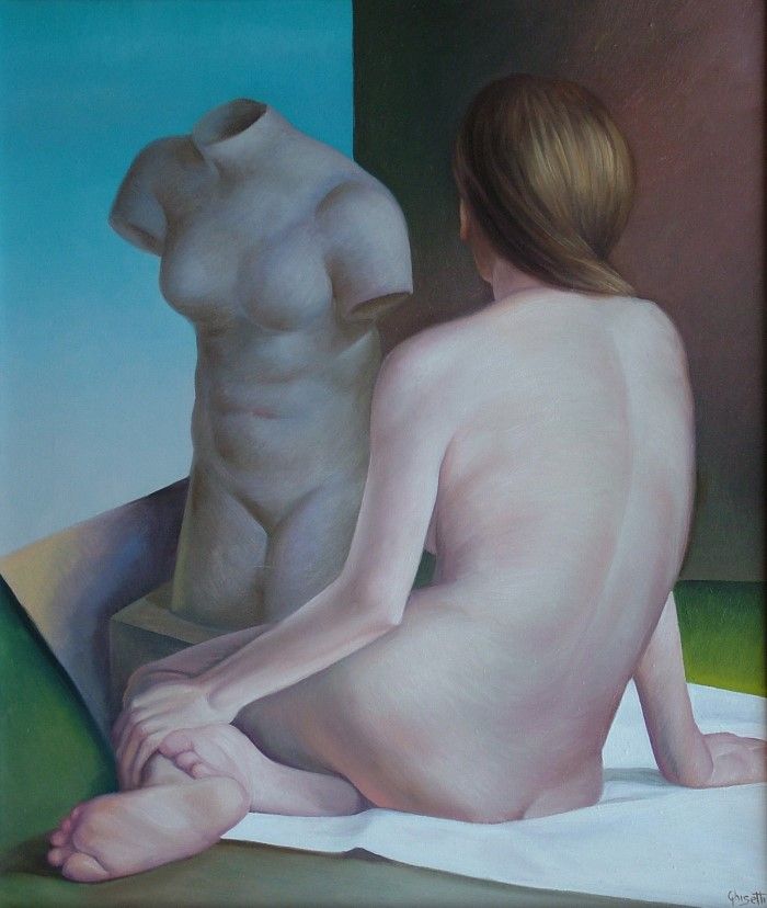 Итальянский художник. Giampaolo Ghisetti Итальянский художник. Giampaolo Ghisetti