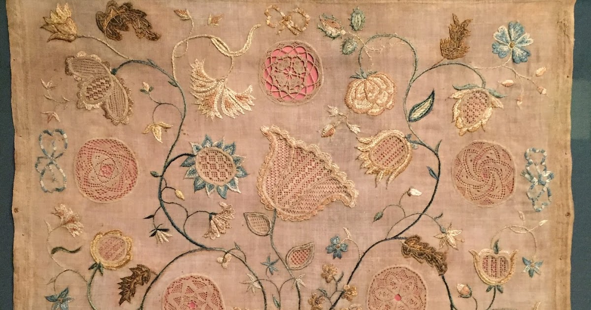 Two Nerdy History Girls A Beautiful Needle Lace Sampler, 1795