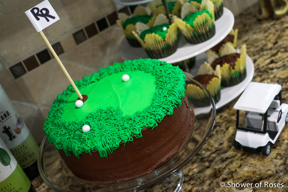 Shower Of Roses Another Quick And Easy Golf Cake