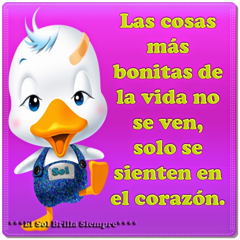 El Sol Brilla Siempre****: Las cosas más bonitas...