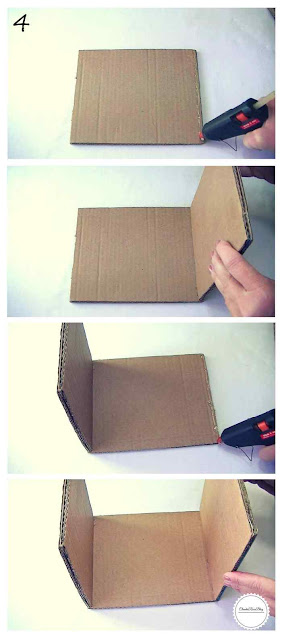 Cachepot de Papelão Passo a Passo - 4 Cachepot de Papelão Passo a Passo - 4