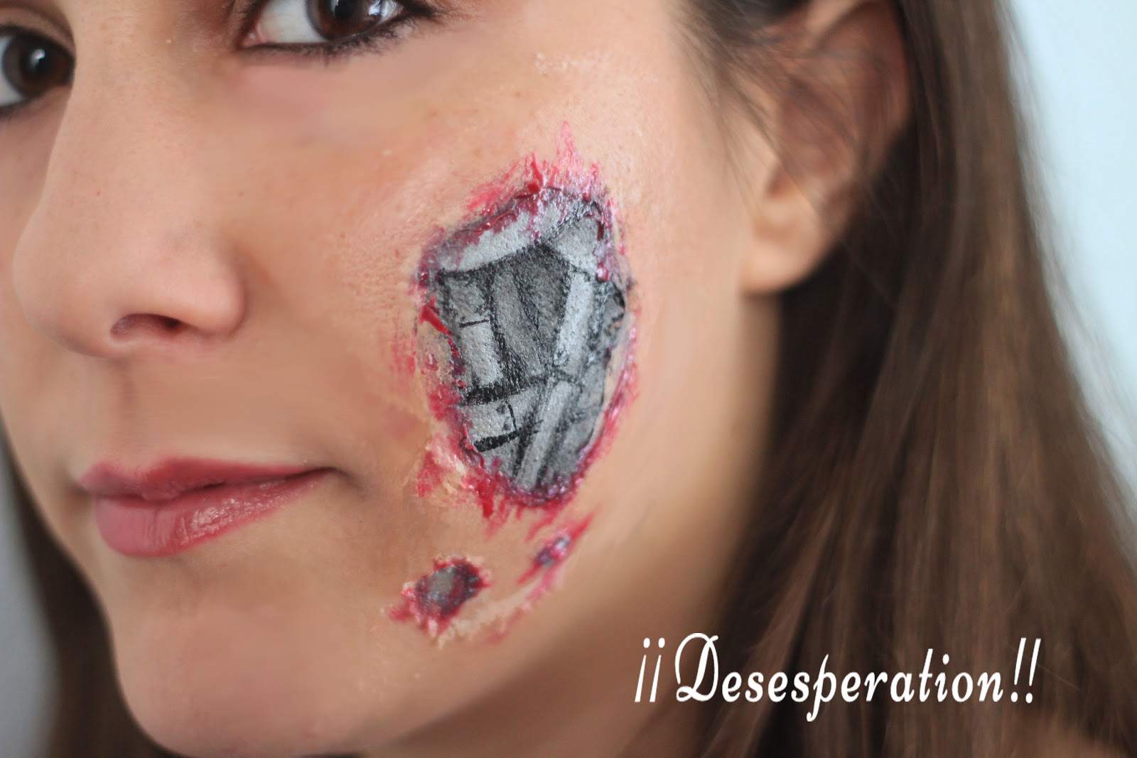 Interrupción antes de científico Desesperation!!: Maquillaje - Terminator make-up