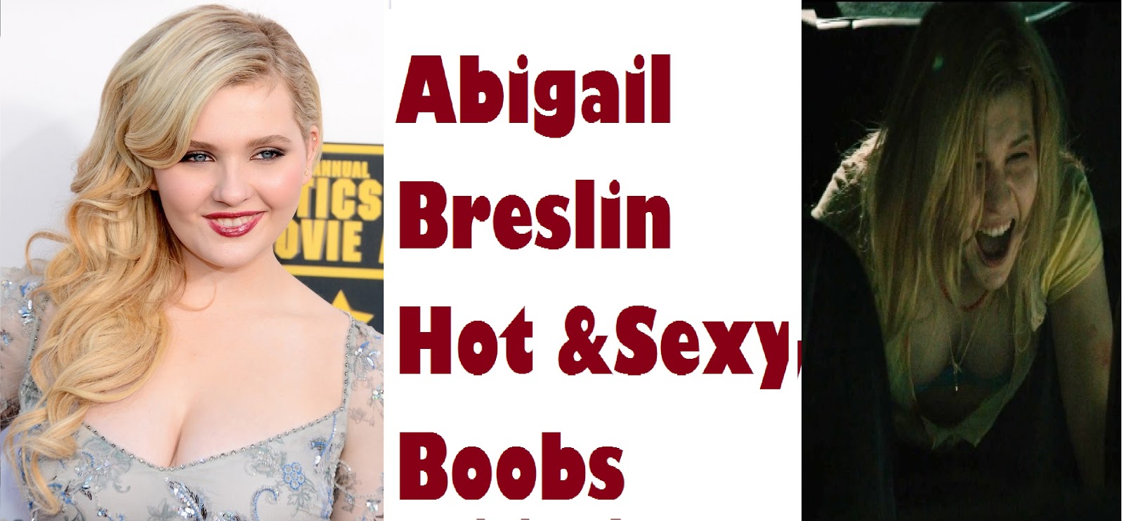 Abigail breslin nip slip