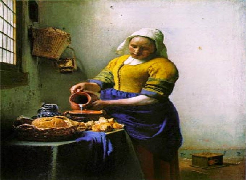 la lechera de vermeer manuel rivas