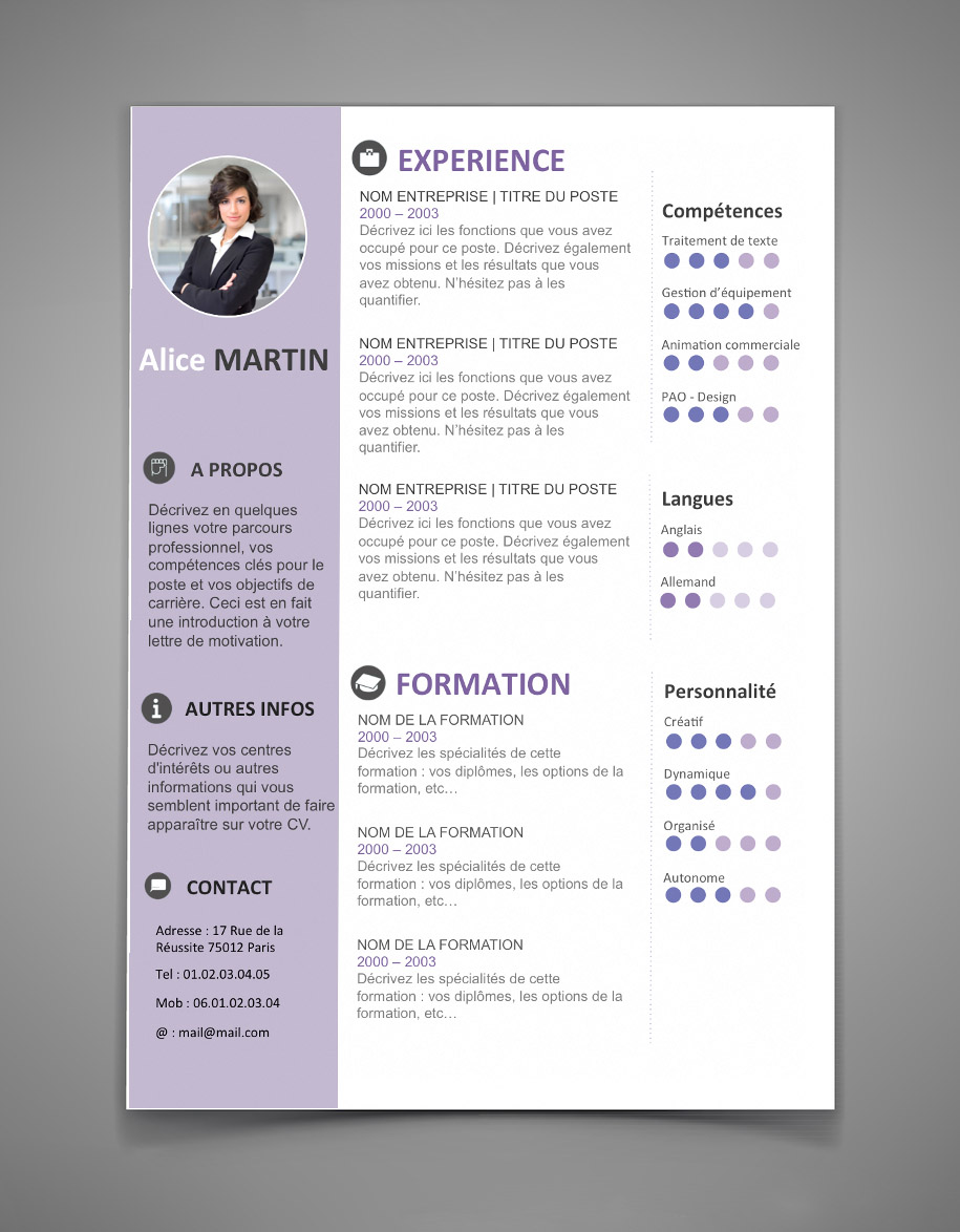 Les 50 meilleurs exemples de CV pour 2016