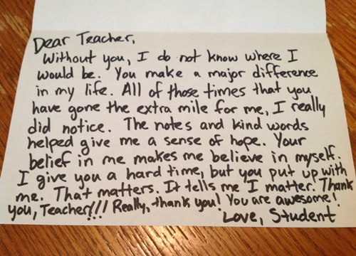 thank you letter for teachers day thank you notes for teachers from students on thank you letter for teachers day thank you notes for teachers from students on