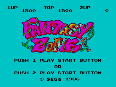 Fantasy Zone title screen