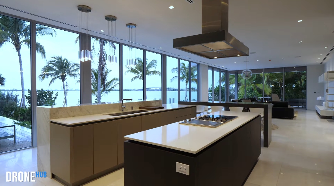 77 Interior Design Photos vs. 580 Sabal Palm Rd, Miami, FL Luxury Mansion Tour