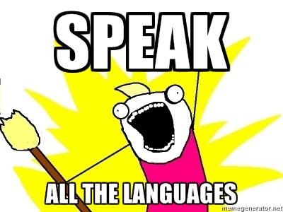 speaking languange