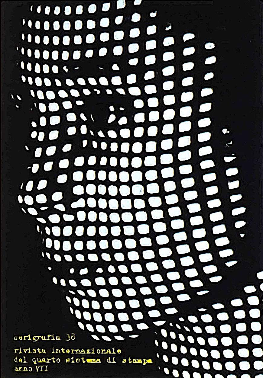 Franco Grignani design a photo design by Franco Grignani, a psychedelic woman