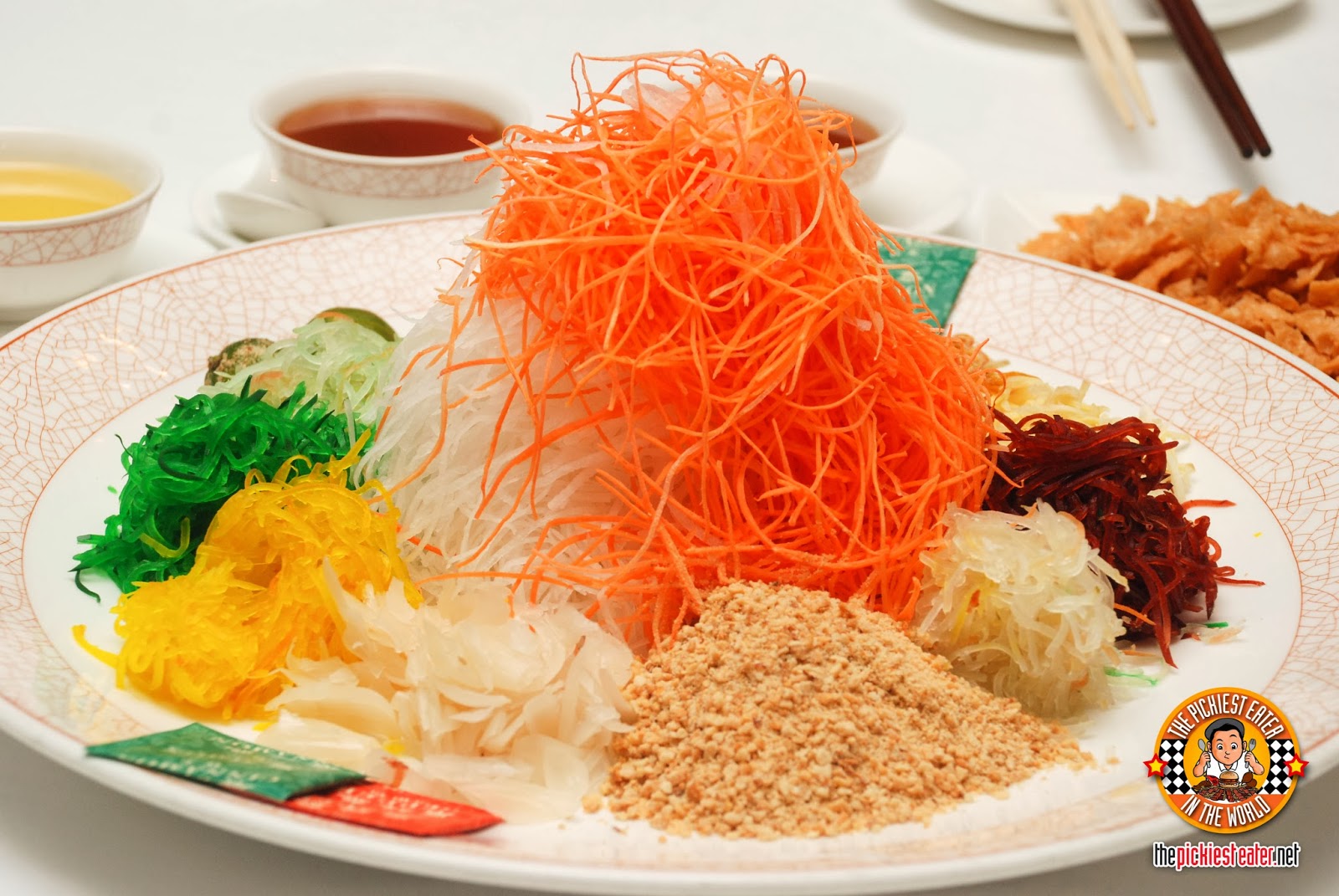 THE PICKIEST EATER IN THE WORLD: YEE SANG TRADITION: GOOD LUCK