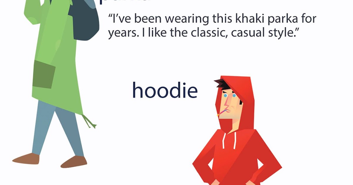 English is everywhere Picture Dictionary Winter coats