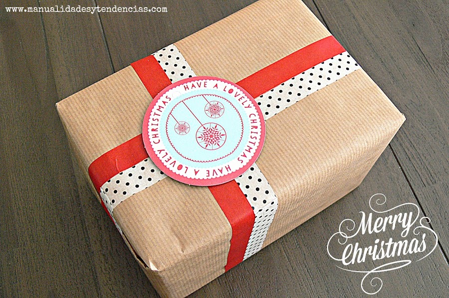 Paquete de regalo bonito y fácil