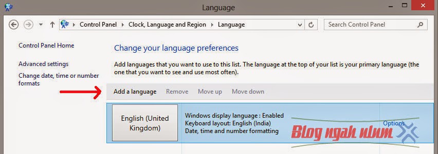 Add Language Cara Menulis Huruf Arab di Microsoft Word Windows 8