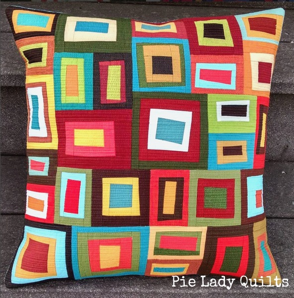 Heading West Pillow: Pie Lady Quilts