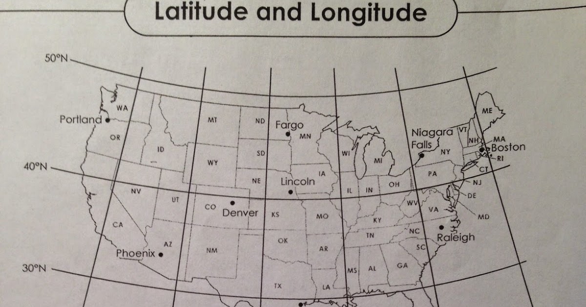 Mr T s Social Studies Unit 1 Practice Using Latitude And Longitude
