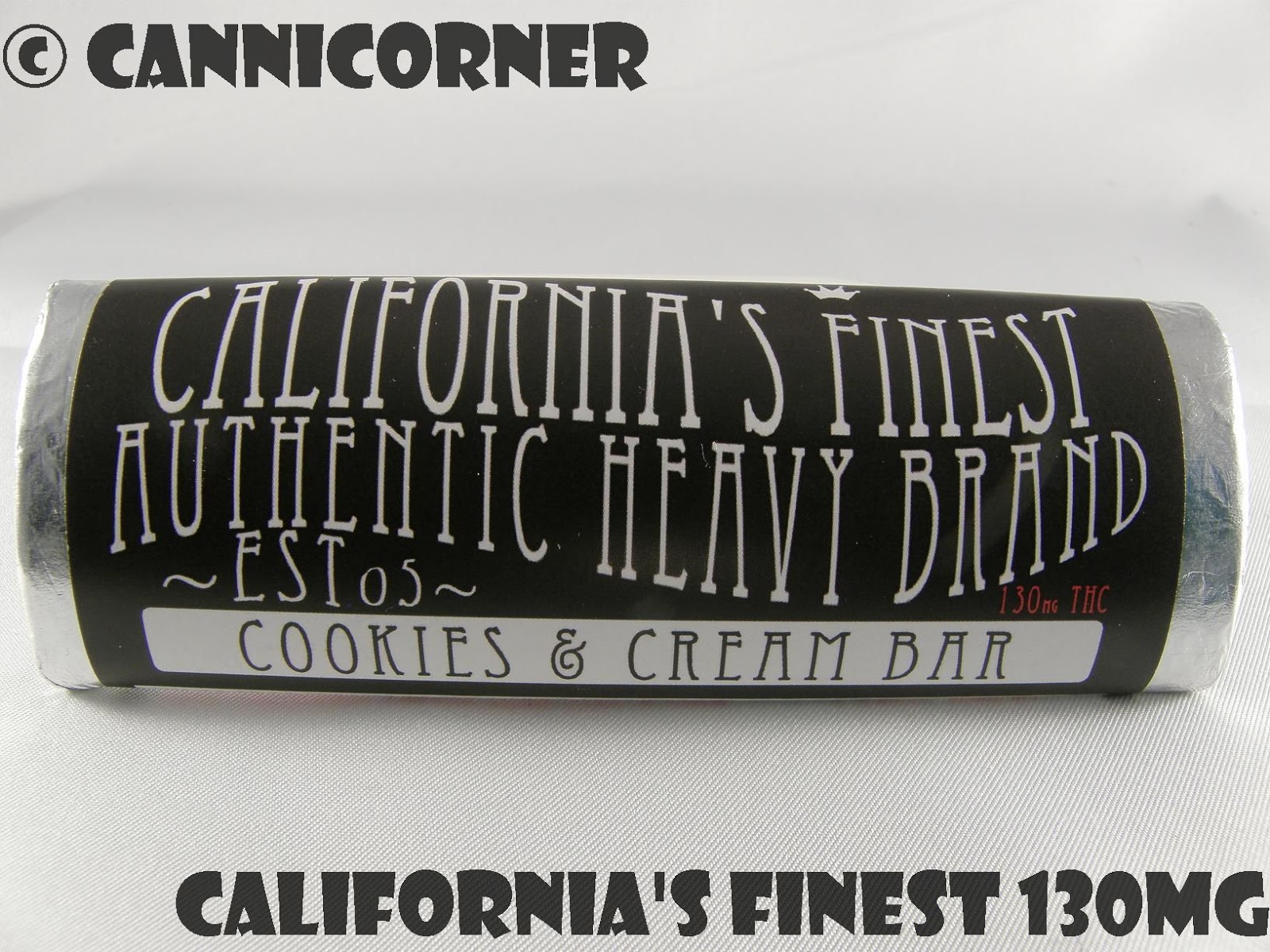 CanniCorner California's Finest 130mg (Cookies & Cream)