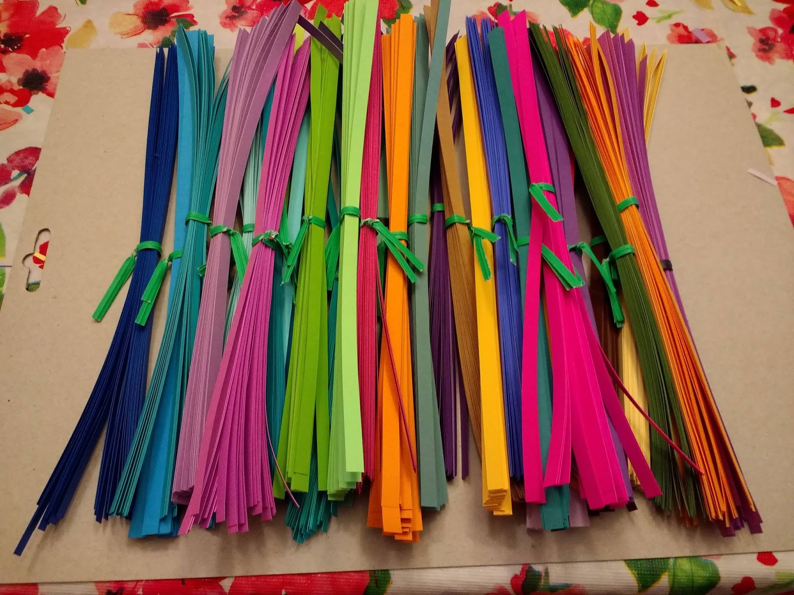 Trupti's Craft Paper Quilling Strips Wiht Cricut Explorer Air 2 Machine