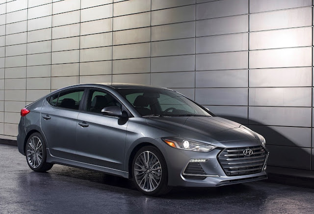 Elantra Sport 2017 Hyundai Elantra Sport grey