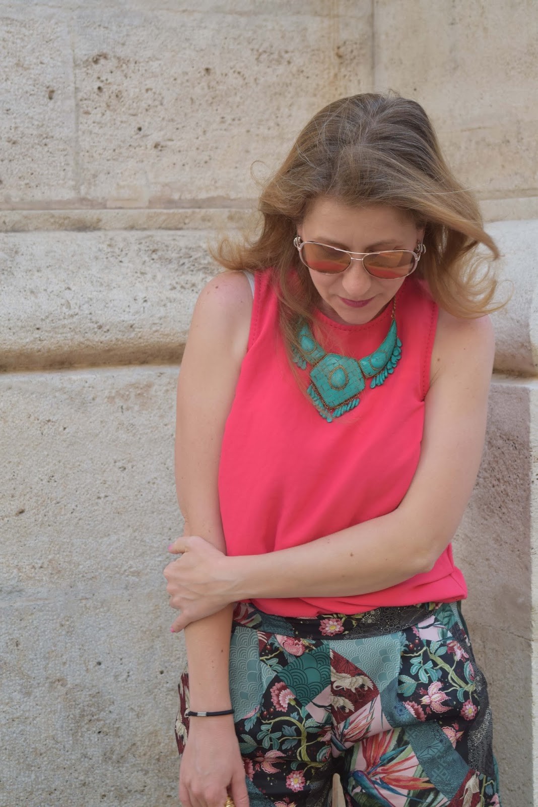 conjunto adidas floreado