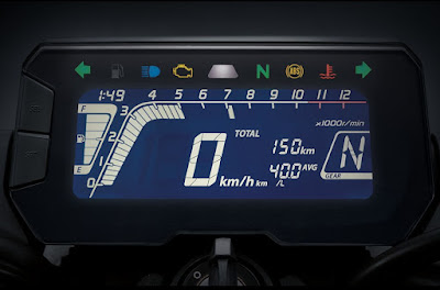 Speedometer Honda CB150R ExMotion - full digital Speedometer Honda CB150R ExMotion - full digital