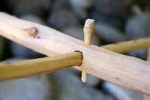 Detail Holzverbindung