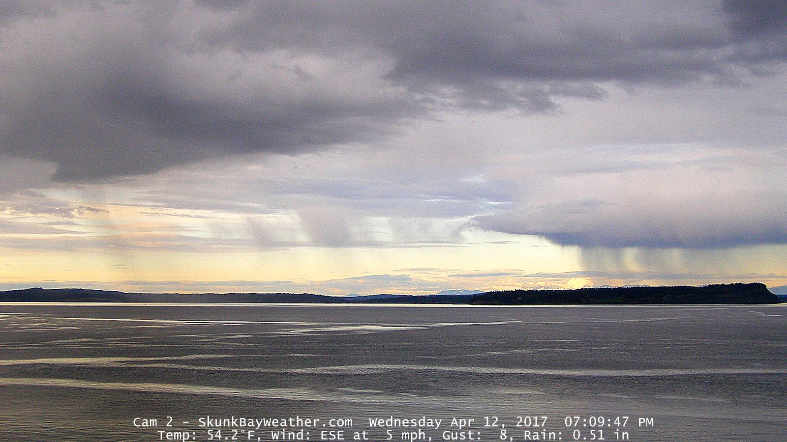Skunk Bay Weather Blog Beautiful Display Of Virga....
