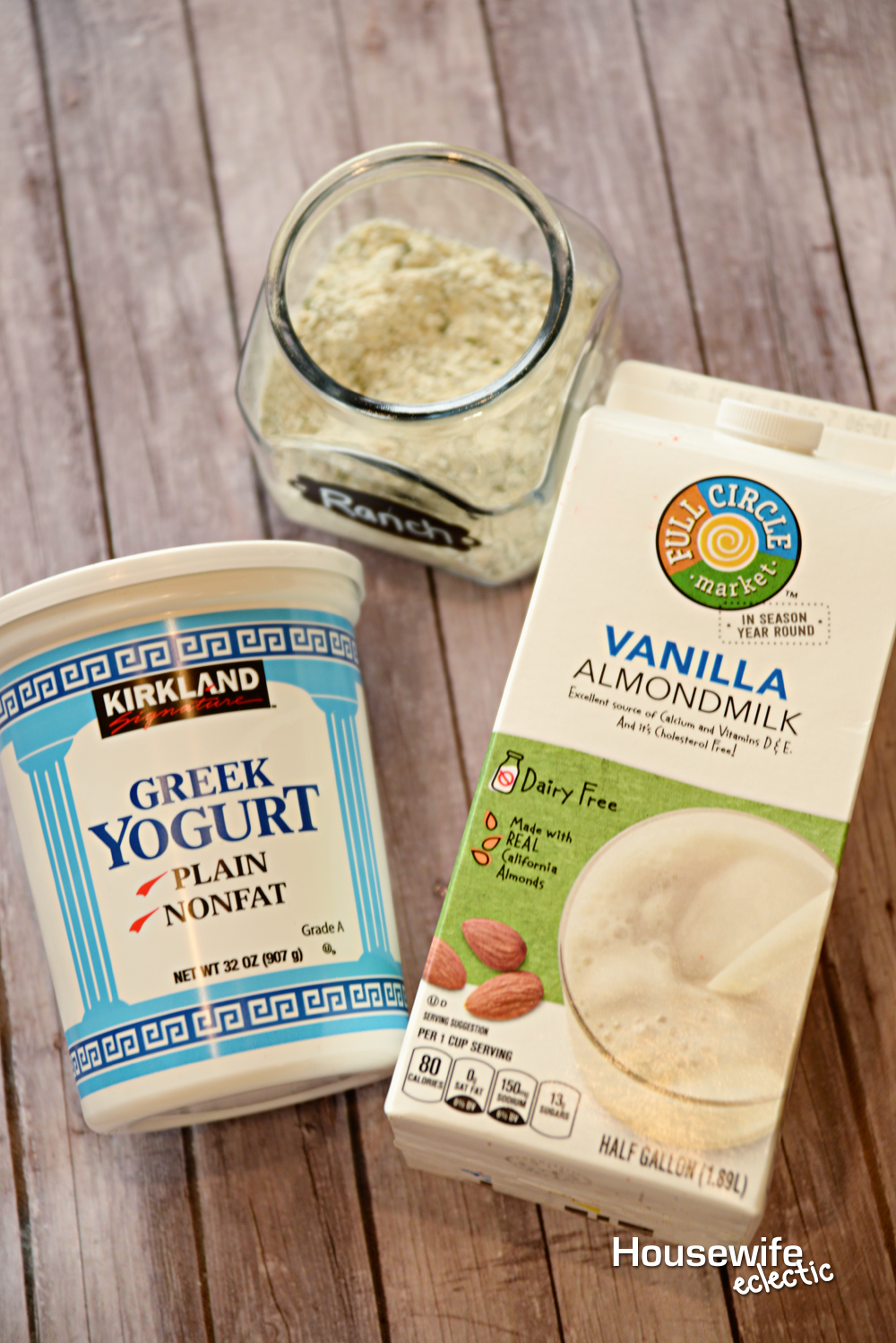 Homemade Skinny Ranch Dressing Housewife Eclectic