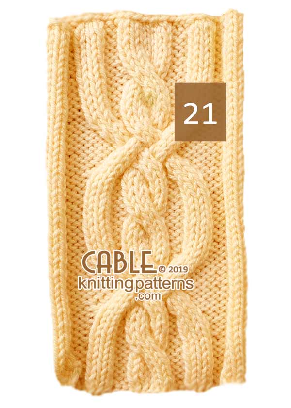 Cable Knitting Pattern 21