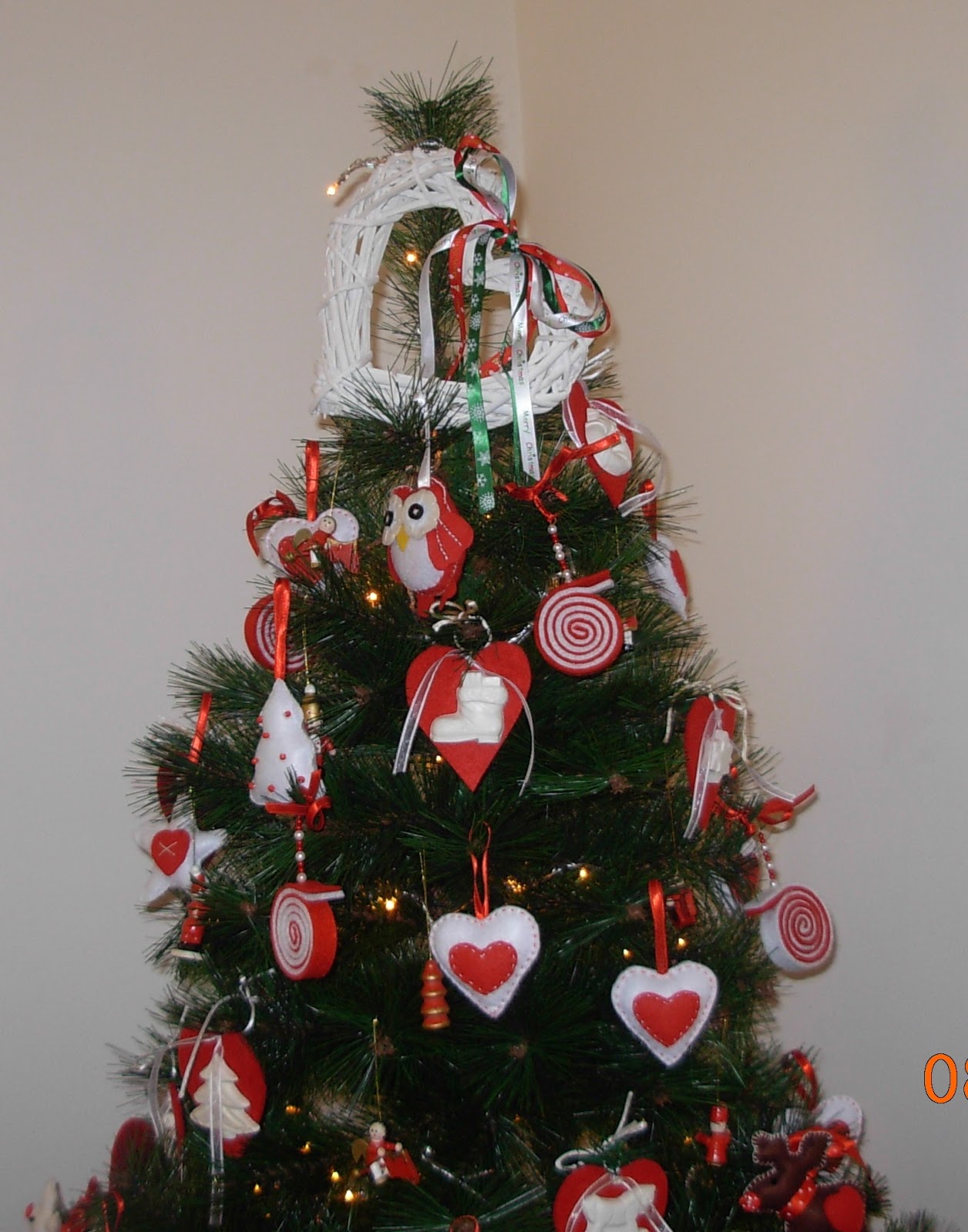 Punta Per Albero Di Natale In Plastica Lucida - Decorazione Brillante, Colore Oro - Foto 4