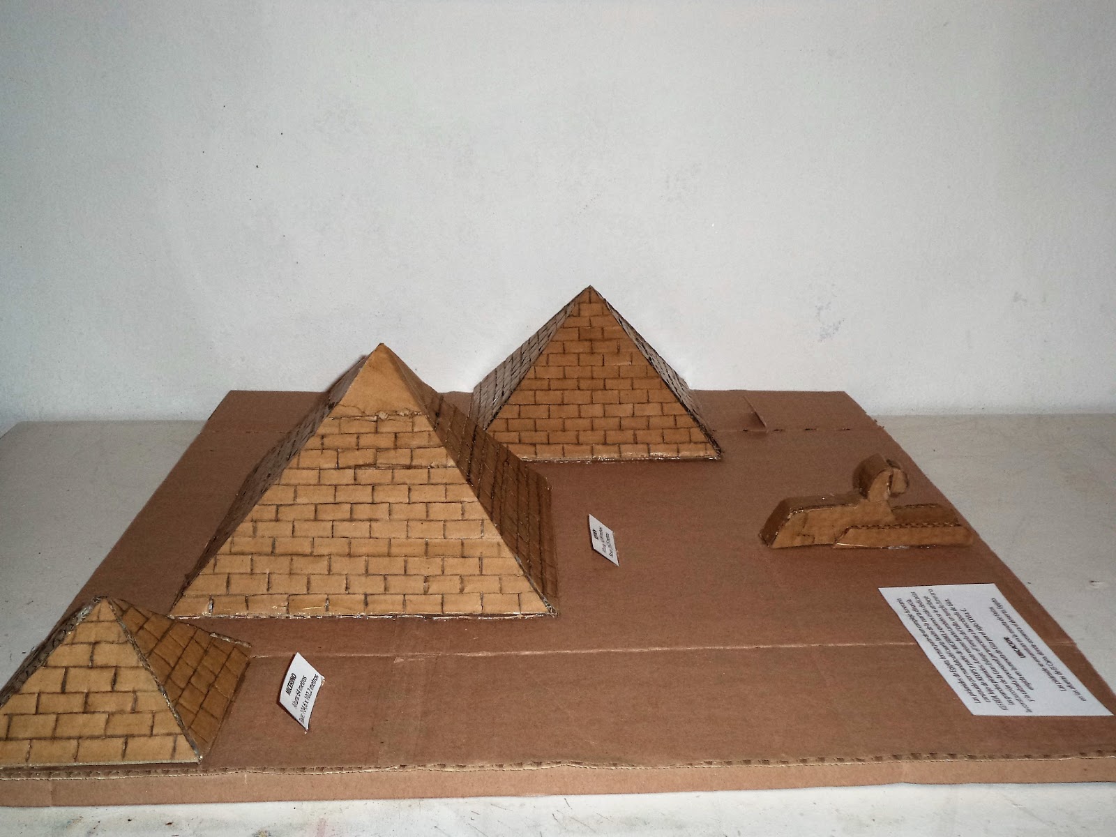 Dibujos de las piramides