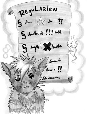 Tyrrin Hexenkater und die Regularien der Spaltlichtpost Tyrrin Hexenkater und die Regularien der Spaltlichtpost