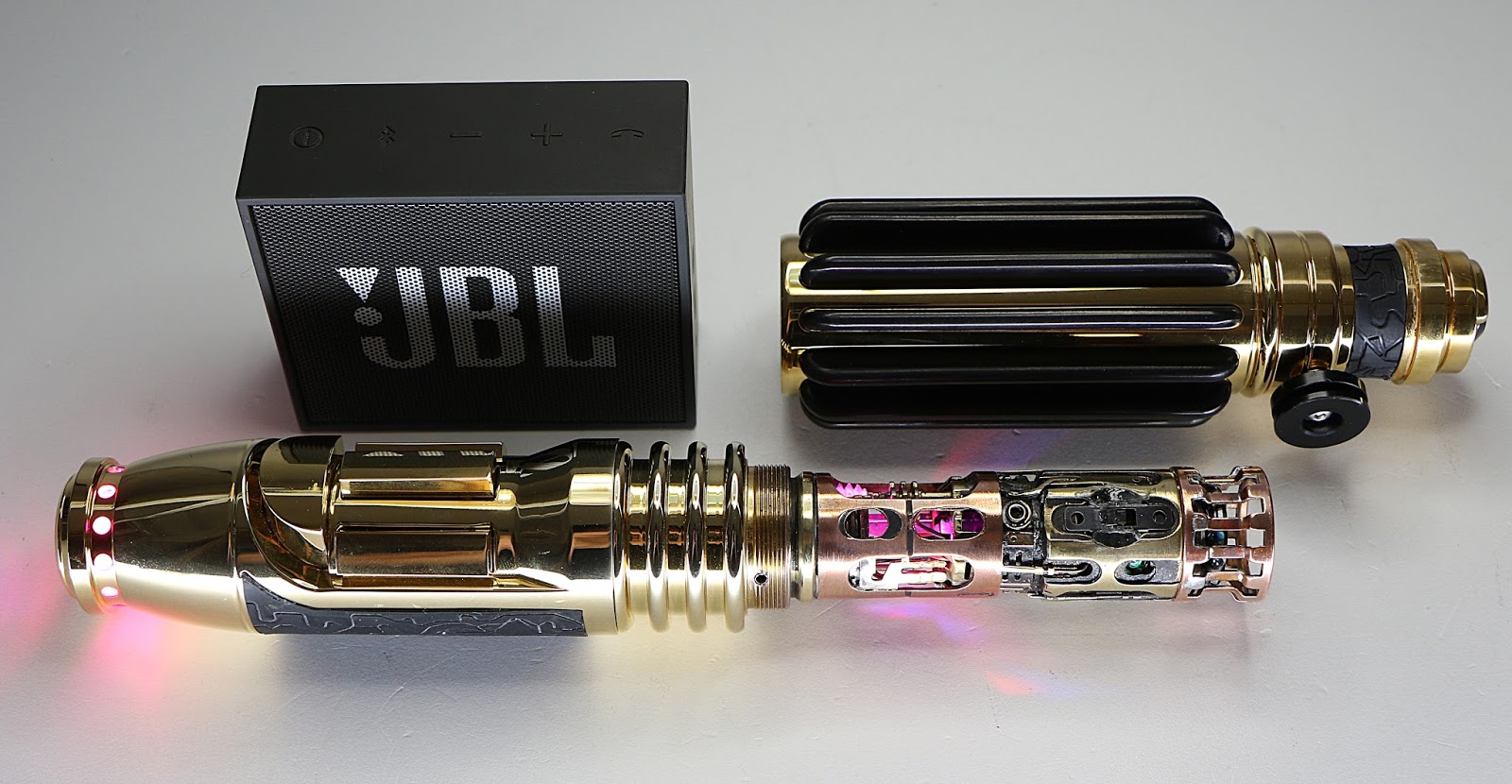 ROLIGHTSABERS Mace Windu Legend Lightsaber 24K gold