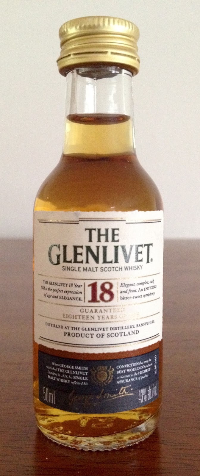Chemistry of the Cocktail Whisky Review Glenlivet Vertical Tasting