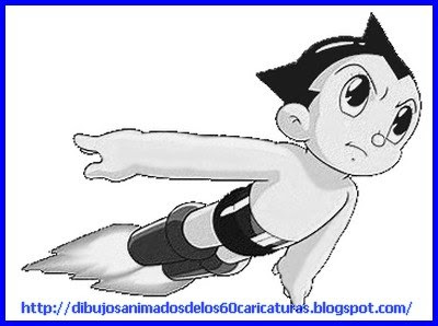 Dibujos animados de los 60, caricaturas de los 60. Astroboy o Astro Boy (1963).