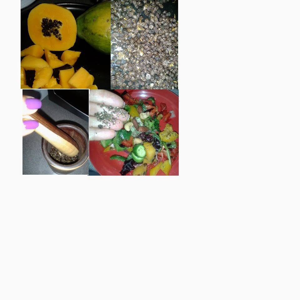 LIVING VEGATARIAN PAPAYA SEED PEPPER